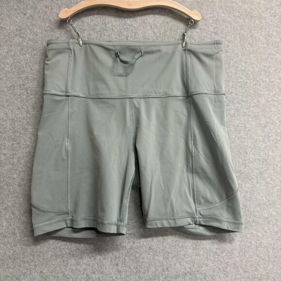 Lululemon Fast Free HR Running Shorts 6” Gray Women’s Size 8 Style LW7AU6 - Picture 4 of 7